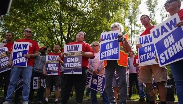 اضراب العمال في جنرال موتورز