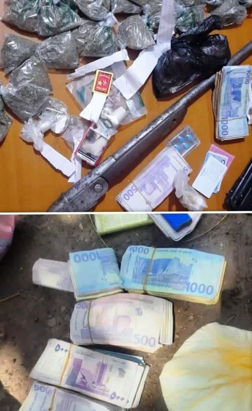 ضبط حشيش إثيوبي وسلاح