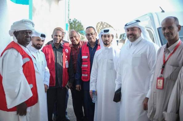 وفد من دولة قطر يصل السودان