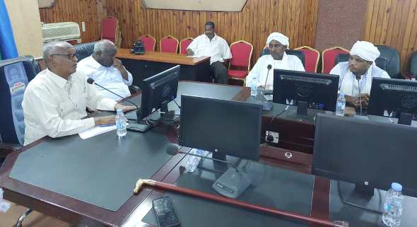 لقاء مدير الأمن ونظار الادارات الاهلية