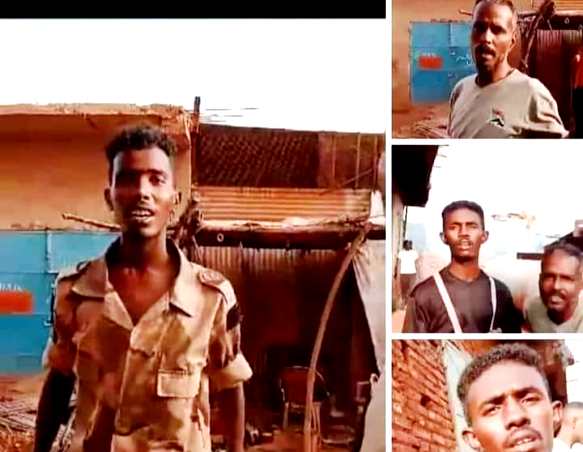 افراد الدعم السريع المنفذين للجريمة