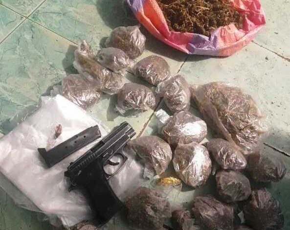 ضبط حشيش اثيوبي وسلاح ناري