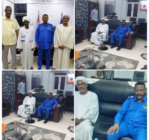 اللقاء مع ادارة جامعة القران الكريم