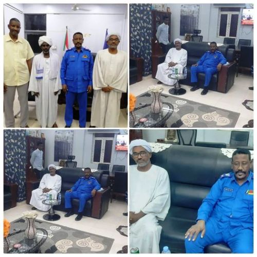 اللقاء مع ادارة جامعة القران الكريم