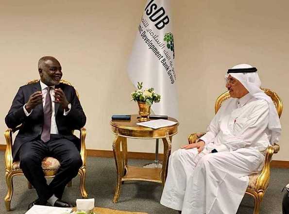 جبريل ورئيس البنك الاسلامي للتنمية