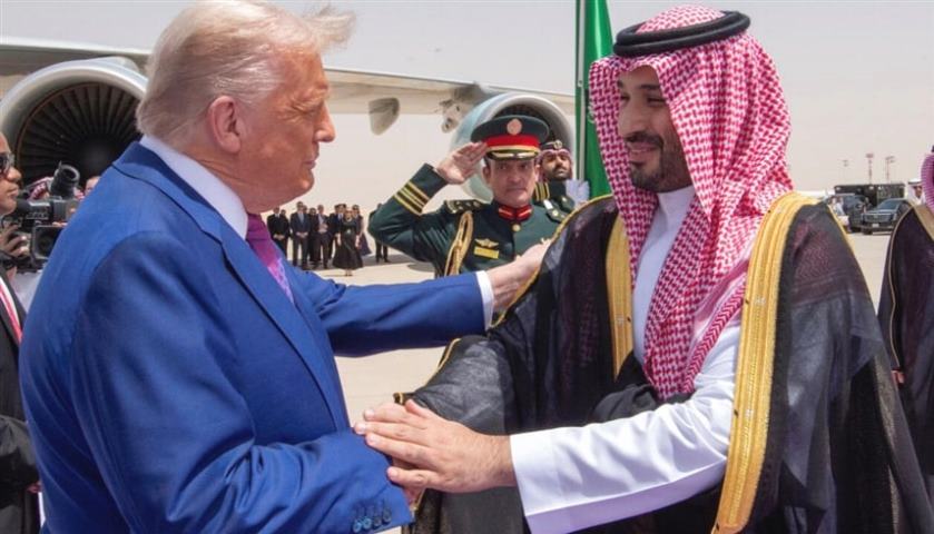 ولي العهد السعودي الأمير محمد بن سلمان والرئيس الأمريكي دونالد ترامب