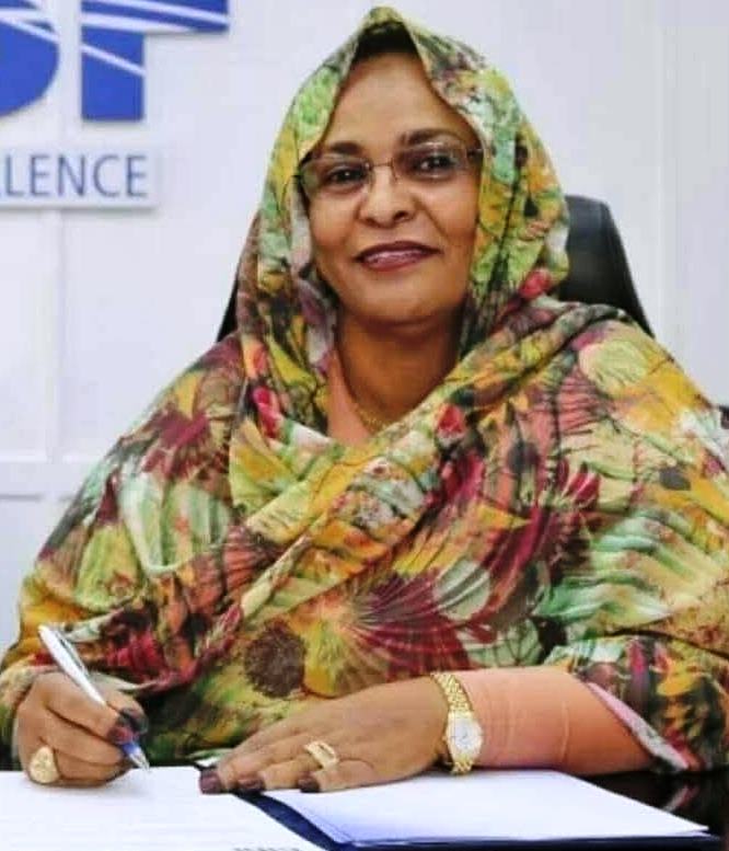 محافظ بنك السودان أمنة ميرغني